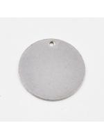 Pendant Stainless Steel round 20 mm