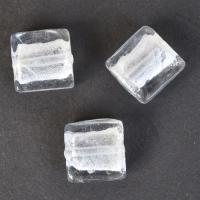 Szkło weneckie białe płytka Szkło weneckie białe płytka