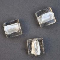 Szkło weneckie białe płytka Szkło weneckie białe płytka