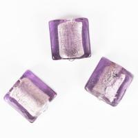 Szkło weneckie fioletowe płytka Szkło weneckie fioletowe płytka