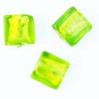 Szkło weneckie limonka płytka Szkło weneckie limonka płytka