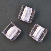 Szkło weneckie różowe płytka Szkło weneckie różowe płytka