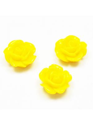 Kaboszon roża 10 x 5 mm żółta Kaboszon roża 10 x 5 mm żółta