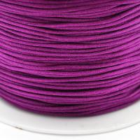Sznurek satynowy 1mm amarantowy