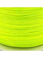 Sznurek satynowy 1mm jaskrawożółty