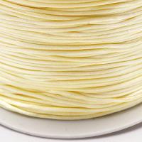 Sznurek satynowy 1mm jasnożółty