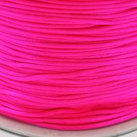Sznurek satynowy 1mm różowy