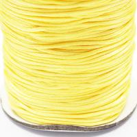 Sznurek satynowy 1mm żółty