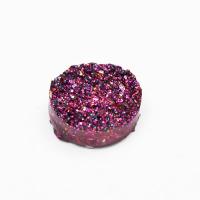 Kaboszon druzy galaxy fioletowy 12 mm Kaboszon druzy galaxy fioletowy 12 mm