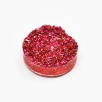 Kaboszon druzy galaxy różowy 12 mm Kaboszon druzy galaxy różowy 12 mm