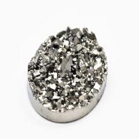 Kaboszon druzy ciemny 13 x 18 mm Kaboszon druzy ciemny 13 x 18 mm