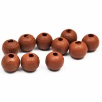 Koralik drewniany brązowy 8 mm Koralik drewniany brązowy 8 mm