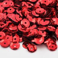 Cekiny błyszczące czerwone 6 mm Cekiny błyszczące czerwone 6 mm