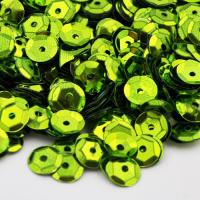 Cekiny błyszczące limonka 6 mm Cekiny błyszczące limonka 6 mm