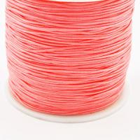 Sznurek imitacja jedwabiu łososiowy