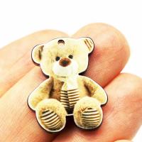 Zawieszka misiek z żywicy Zawieszka misiek z żywicy