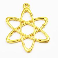 Zawieszka złota znak atomu Zawieszka złota znak atomu