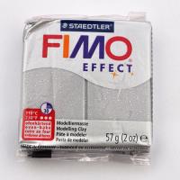 Modelina Fimo 812 Srebrny Brokatowy 1/2 kostki Modelina Fimo 812 Srebrny Brokatowy 1/2 kostki