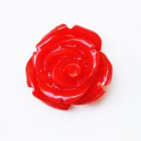 Kaboszon róża czerwona 15 mm Kaboszon róża czerwona 15 mm