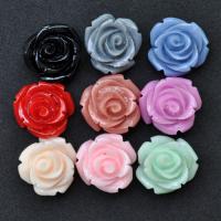 Kaboszon róża brzoskwiniowa 15 mm Kaboszon róża brzoskwiniowa 15 mm