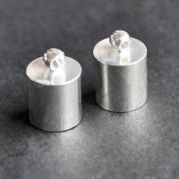 Końcówka gładka srebrna 8,5 mm Końcówka gładka srebrna 8,5 mm
