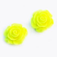 Róża 20  mm jaskrawożółta  Róża 20  mm jaskrawożółta