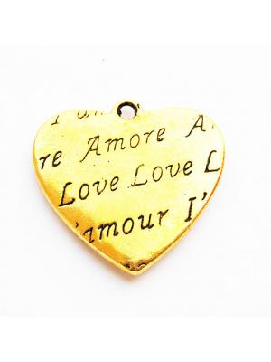 Zawieszka złota amore-love Zawieszka złota amore-love