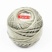 Kordonek karat 8 szary 662 Kordonek karat 8 szary 662