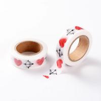 Washi tape serca i strzały