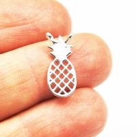 Zawieszka łącznik srebrna ananas Zawieszka łącznik srebrna ananas