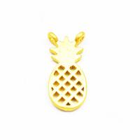 Zawieszka łącznik złota ananas Zawieszka łącznik złota ananas