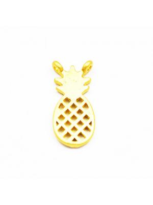 Zawieszka łącznik złota ananas Zawieszka łącznik złota ananas