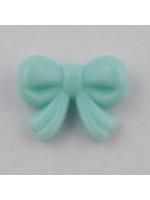 Acrylic bead bow with blue