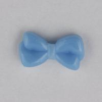 Koralik akrylowy kokardka 20 mm niebieska Koralik akrylowy kokardka 20 mm niebieska