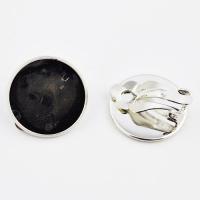 Baza klipsa srebrna 18 mm Baza klipsa srebrna 18 mm