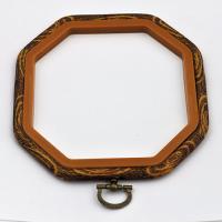 Tamborek plastikowy wielokąt 17,5 x 8,5 mm Tamborek plastikowy wielokąt 17,5 x 8,5 mm