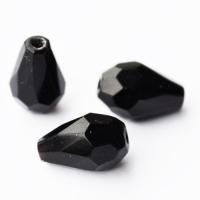 Kropla fasetowana czarna 11x 8 mm Kropla fasetowana czarna 11x 8 mm