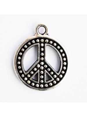 Zawieszka peace posrebrzana Zawieszka peace posrebrzana