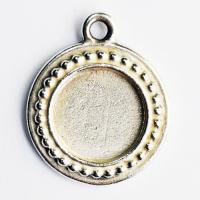 Baza medalionu posrebrzana Baza medalionu posrebrzana