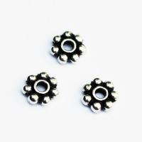 Koralik heishi posrebrzany Koralik heishi posrebrzany