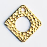 Łącznik romb duży pozłacany