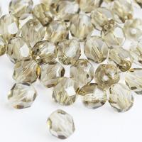Koraliki czeskie Fire Polished black diamond 6 mm 10 szt. Koraliki czeskie Fire Polished black diamond 6 mm 10 szt.