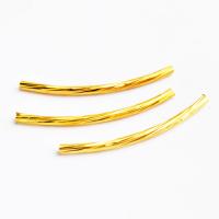 Koralik rurka złota curved Koralik rurka złota curved