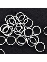 Jump Ring 10 mm silver