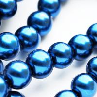 Koraliki perła navy blue 8 mm 10szt. Koraliki perła navy blue 8 mm 10szt.