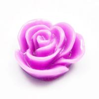 Kaboszon z żywicy rożyczka fioletowa Kaboszon z żywicy rożyczka fioletowa