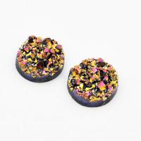 Kaboszon druzy fioletowy 12 mm Kaboszon druzy fioletowy 12 mm