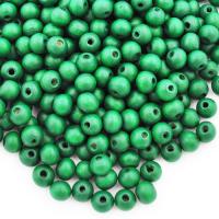 Koralik drewniany zielony 8 mm Koralik drewniany zielony 8 mm