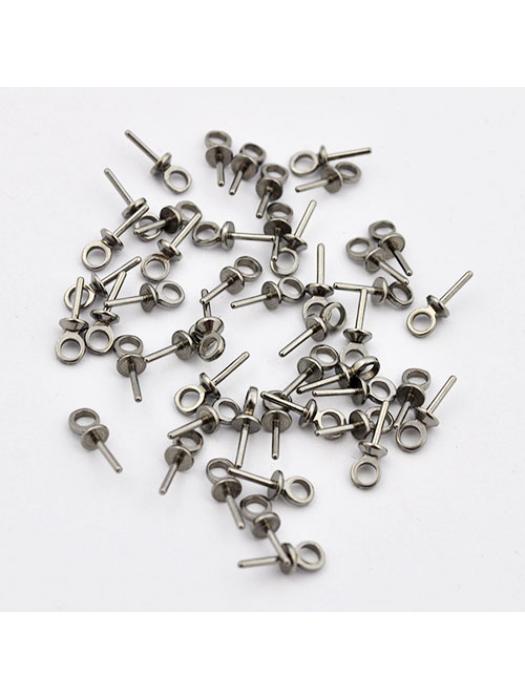 For half-drilled beads steel 11 mm