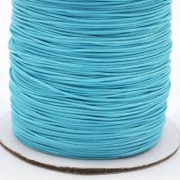 Sznurek woskowany błękitny błyszczący 0,5 mm Sznurek woskowany błękitny błyszczący 0,5 mm